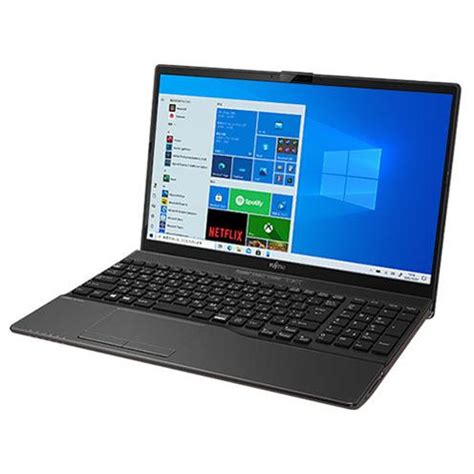 富士通 FUJITSU ノートパソコン FMV LIFEBOOK AH42 F1 FMVA42F1B ブライトブラック 新品即納