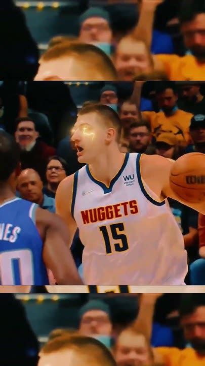 Nikola Jokics Jaw Dropping No Look Pass Shorts Nikolajokic Youtube