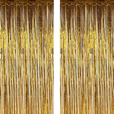 Amazon Sumind 8 Pack Foil Curtains Fringe Curtains Tinsel Backdrop