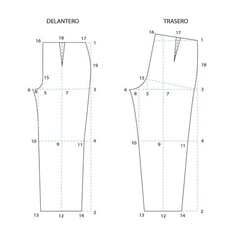 Aprende A Trazar Desde Cero El Patrón Base Del Pantalón De Mujer Toma