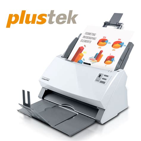 Plustek SmartOffice PS3180U A4 Size Sheet Feed ADF Scanner Computer