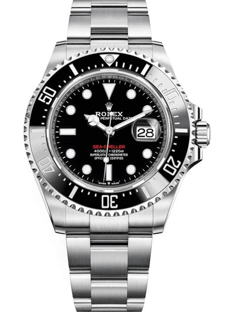 Rolex Sea Dweller Red Letters Platinum Times Company