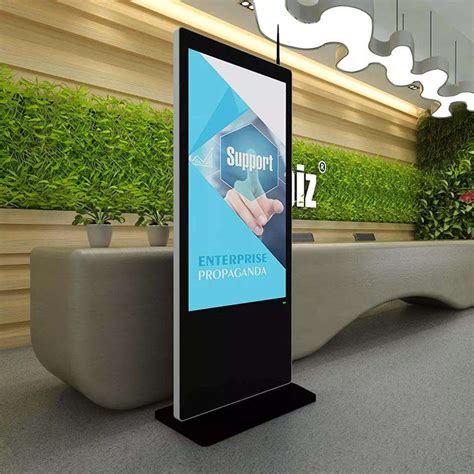 Android Network Floor Stand Digital Signage With Touch Screen