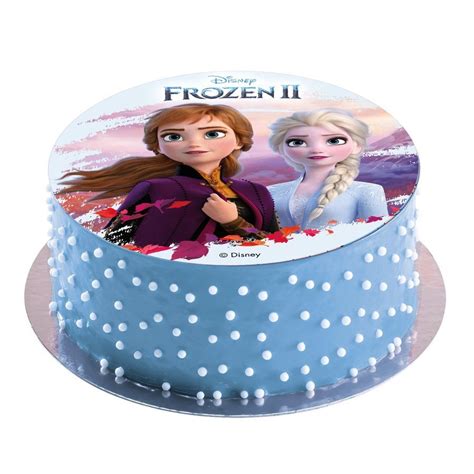 Frozen Ii Jadalny Dekoracyjny Op Atek Na Tort Cm Kraina Lodu