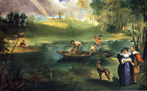 Fishing Edouard Manet Wikiart Org Edouard Manet Manet Edouard