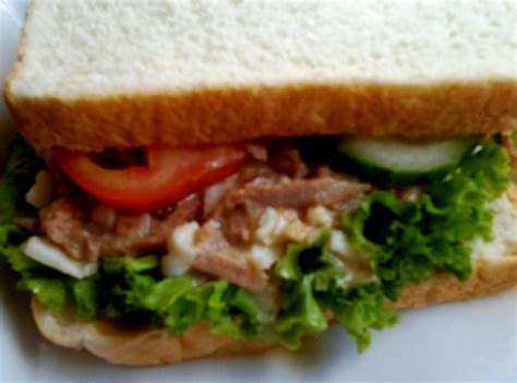 Tuna and Egg Sandwich