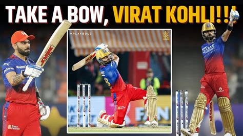 Pbks Vs Rcb Virat Kohli Selfless Innings Haters