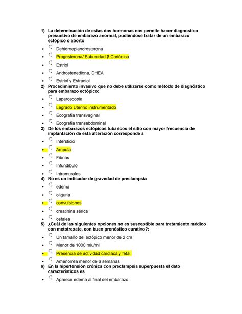 Examen 2018 Preguntas Y Respuestas 1 La De Estas Dos Hormonas Nos