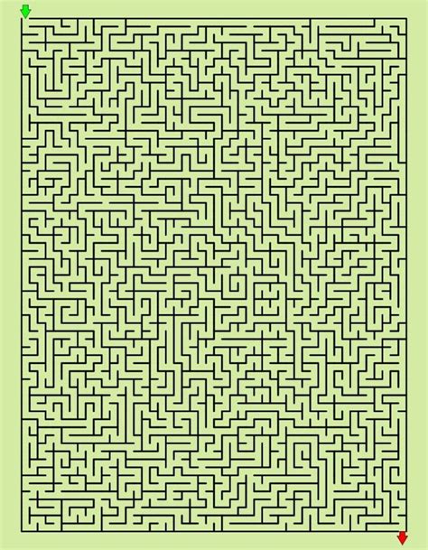 Worlds Most Difficult Maze Printable Printable Mazes Free