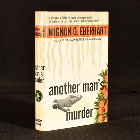 Another Mans Murder Eberhart Mignon G Books