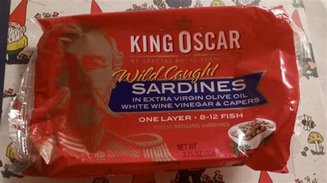 Review King Oscar Sardines Olive Oil White Wine Vinegar And Capers