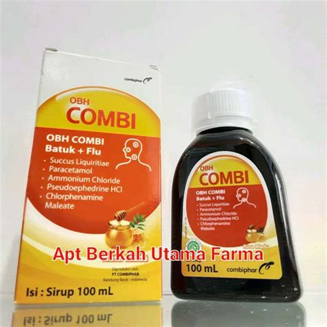 Jual Obh Combi Batuk Plus Flu Rasa Madu Ml Di Seller Apotek