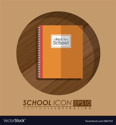 Education design over beige background Royalty Free Vector