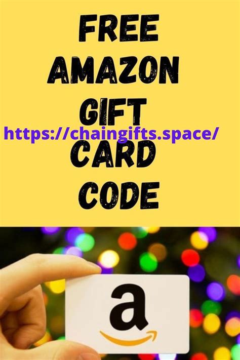 Free Amazon Gift Card Codes List For Today Artofit