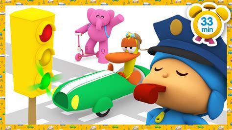 ぽこよ日本語 l Pocoyo Japanese l 信号のこと知ってる33分全話 子どものためのアニメ動画 YouTube