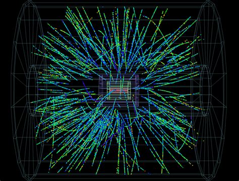 Unexpected data from the Large Hadron Collider suggest the collisions may be producing a new ...