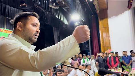 Bihar Lok Sabha Elections Tejashwi Yadav Intensifies C