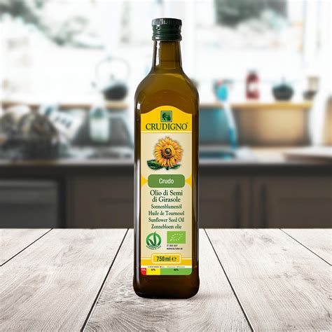 Olio Di Semi Di Girasole Biologico Crudigno Ml Organic Oils Italia