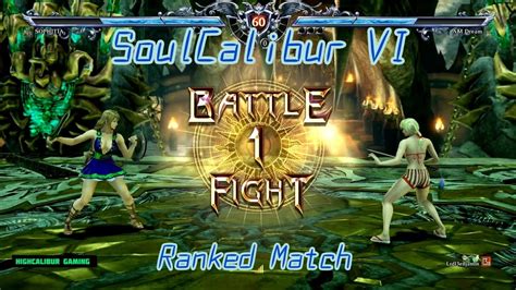 SoulCalibur VI Sophitia Vs Xianghua Lrd3enjamin Ranked Match YouTube