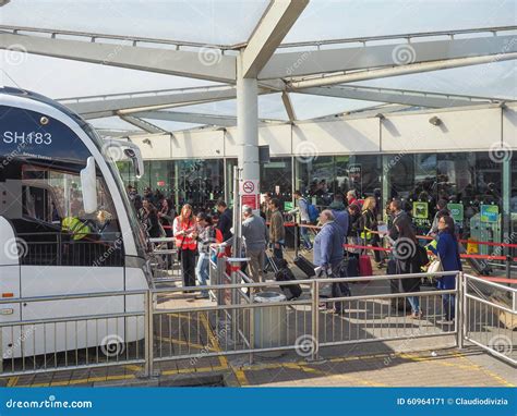 Coach Station In Stansted Editorial Photo Image Of Tranport 60964171