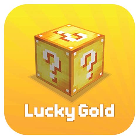 App Insights Mod Lucky Gold Blocks For MCPE Apptopia