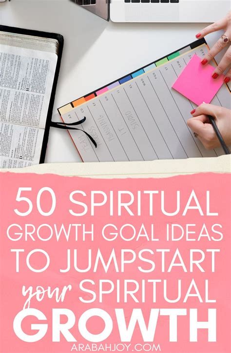 Spiritual Growth Goal Ideas To Jumpstart Your Spiritual Growth