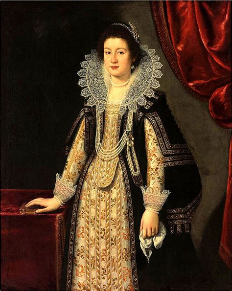 Maria Magdalena Of Austria Wife Of Cosimo Ii De Medici Painting By