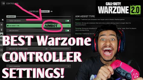 The BEST Controller Settings For AIMBOT In Warzone 2 SEASON 2