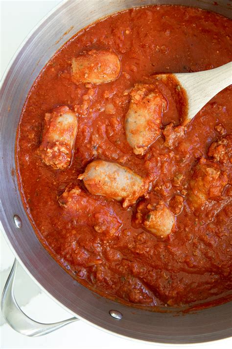 Grandmas Spaghetti Sauce With Meat The Forked Spoon