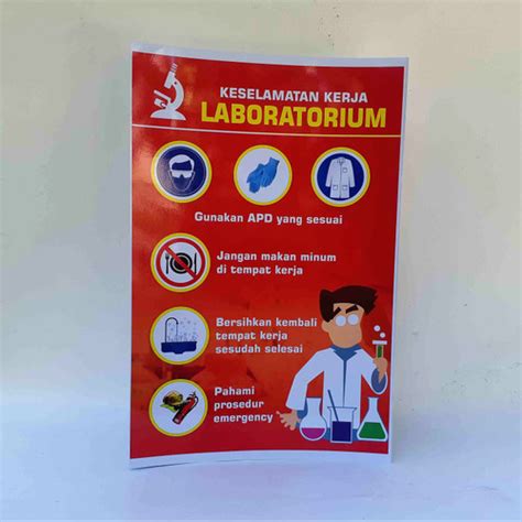 Detail Contoh Poster Keselamatan Kerja Di Laboratorium Kimia Koleksi