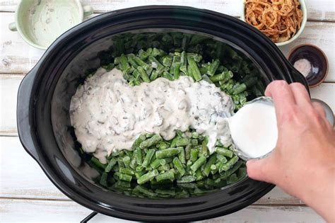 Crock Pot Green Bean Casserole