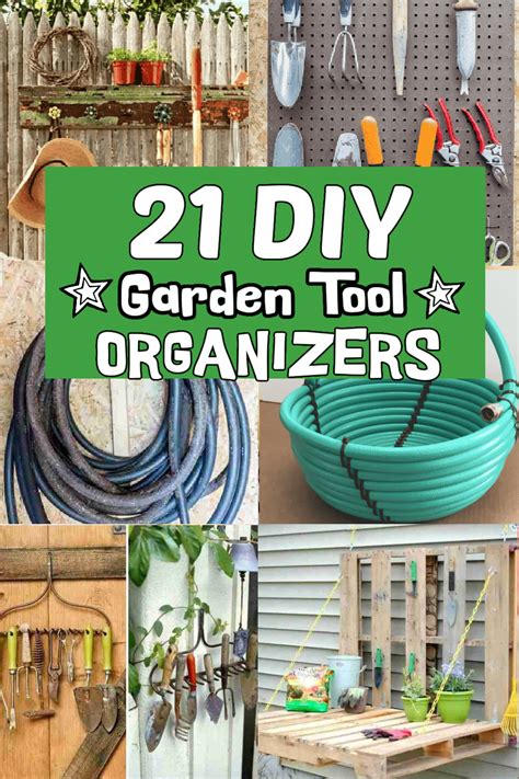 Garden Tool Organizers Garden Tool Organization Ideas