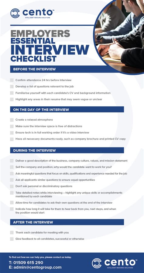 Client Interview Checklist