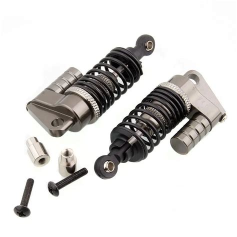 Gray Pcs Mm Rc Hsp Aluminum Piggy Back Shock Absorber In