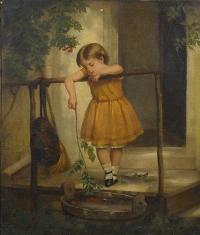 Girl At The Well By George Cochran Lambdin On Artnet