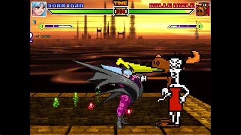 Mugen Battle Morrigan Vs Bullwinkle Youtube