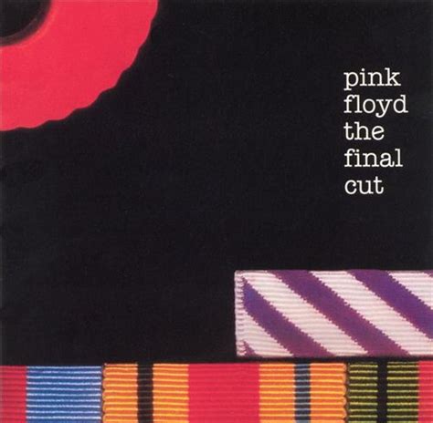 An Advertisement For Pink Floyd S Final Cut With The Band Logo On It