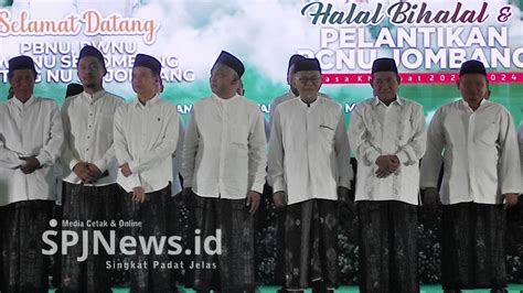 Sah Pengurus Pcnu Jombang Dilantik Pbnu Masa Khidmat