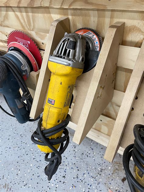 Angle Grinder Holder French Cleat Storage Design Files For Etsy