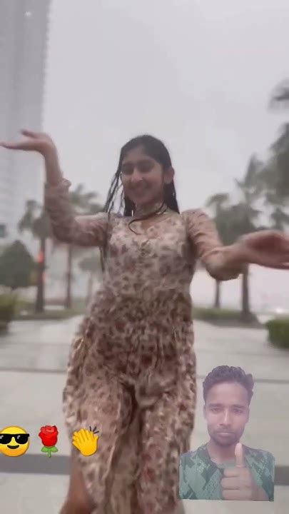 This Cham Cham In Dubai Was Unexpected🌨️🌧️trending Viralnew