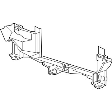 Genuine Gm Baffle Assembly Rad Air Lwr