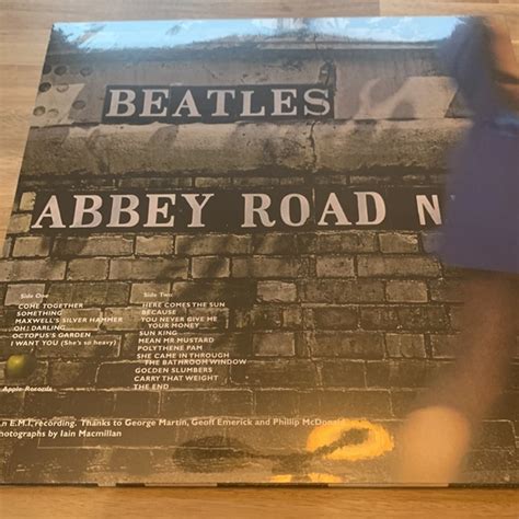 Media Nwt The Beatles Abbey Road Anniversary Edition Vinyl Record