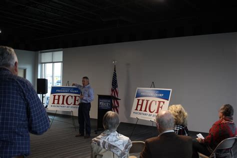 Rep Jody Hice Campaigns For Election Integrity During Athens Visit