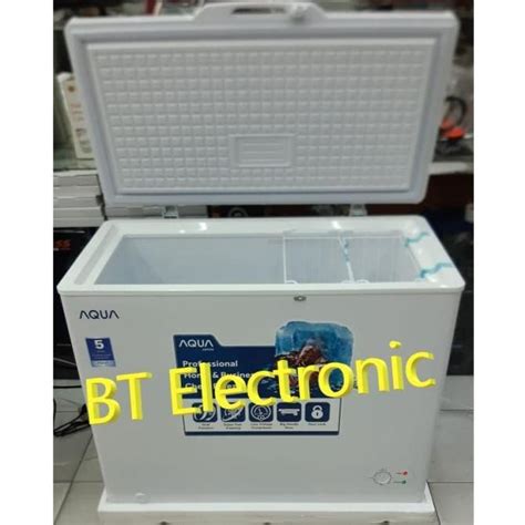 Jual Chest Freezer Aqua Aqf Aqua Aqf W Box Pembeku Liter