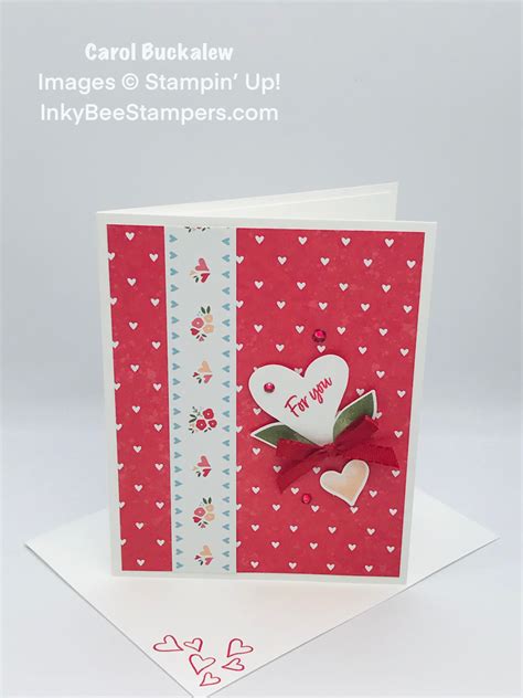 Stampin Up Country Floral Lane 10 Quick Valentines Day Card Ideas