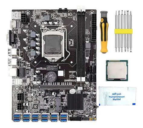 Placa Base Minera B Btc Con Cpu G G Y Grasa T Rmica Cuotas