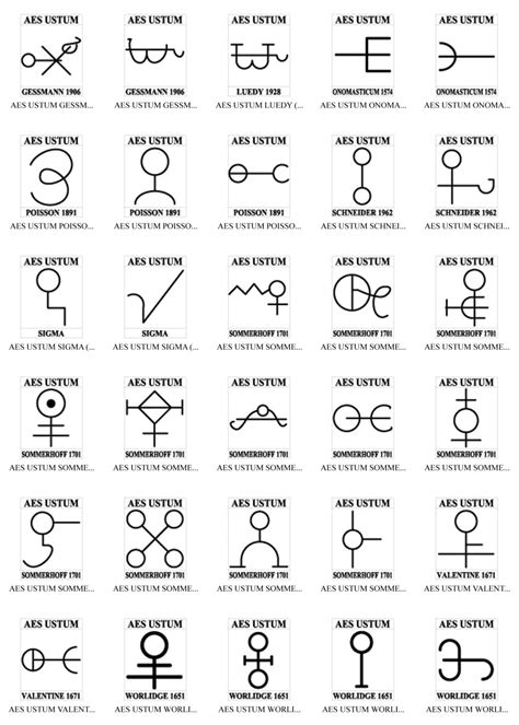 A SIGILS Dictionary Of Sigils Dictionnaire Des Symboles Cool