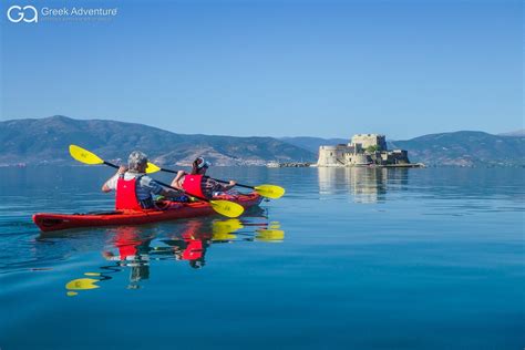 Sea Kayak Medieval Castles Nafplio Tour Greek Adventure