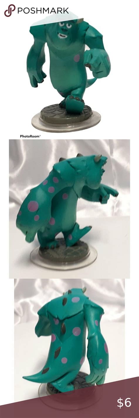 Disney Infinity Monsters Inc Sulley Figure Wii PS Disney Tangled