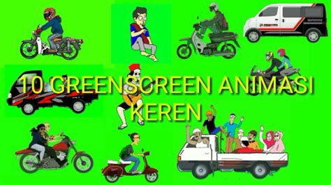 Green Screen Animasi Bergerak 10 Animasi Green Screen Keren Youtube